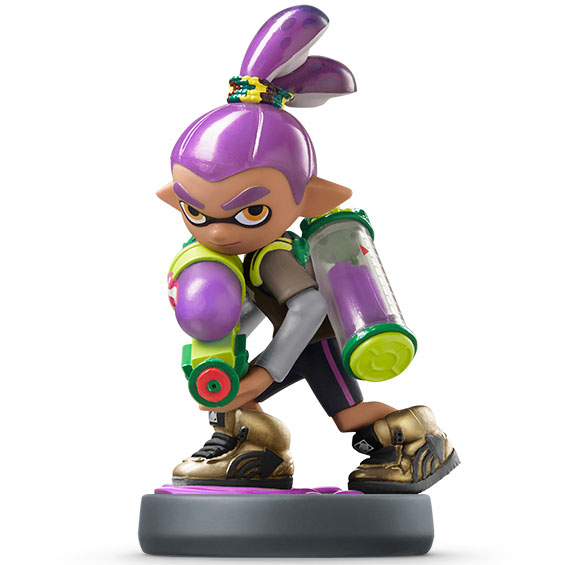 Nintendo amiibo - Boy [Purple] (Splatoon Series) รูปภาพ 1