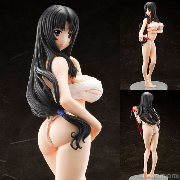 Genco Queen's Blade: Beautiful Fighters - Warrior Priestess "Tomoe" Kindan no... Miko Kisekae 1/6 Complete Figure