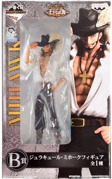 Banpresto 一番くじ フィギュアセレクション ONE PIECE-王下七武海- B賞 ジュラキュール・ミホーク フィギュア 画像 1