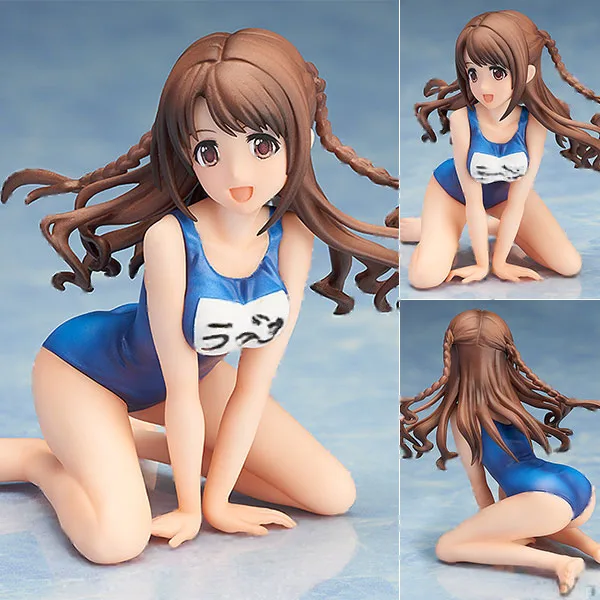 FREEing THE IDOLM@STER Cinderella Girls - Uzuki Shimamura Swimsuit Ver. 1/12 Pre-painted Assembly Figure hình ảnh 1