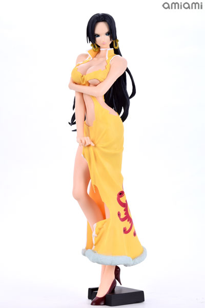 Banpresto ONE PIECE GLITTER & GLAMOURS -BOA.HANCOCK CRASH STYLE- Boa Hancock Yellow (Game-prize)