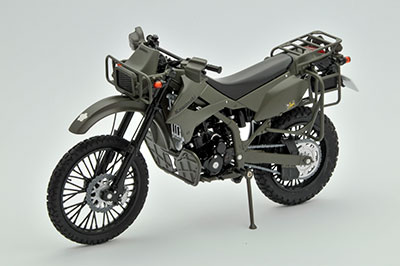 Tomytec LittleArmory (LM001) 1/12 JGSDF Reconnaissance Motorcycle KLX250