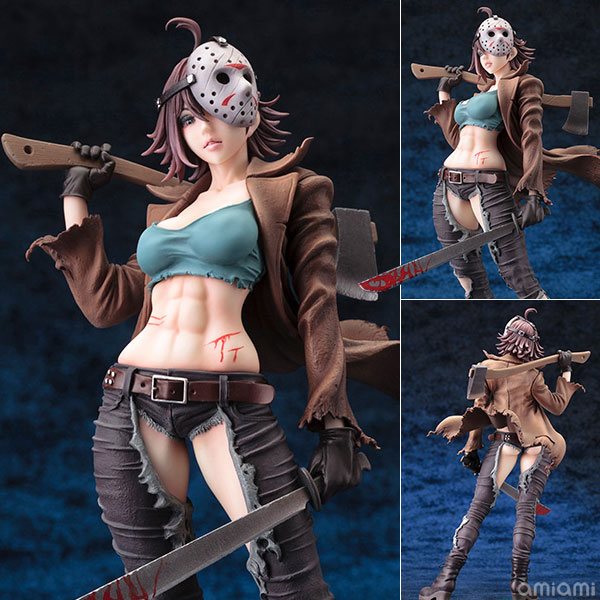 Kotobukiya HORROR BISHOUJO - Freddy vs. Jason: Jason Voorhees Second Edition 1/7 Complete Figure Bild 1