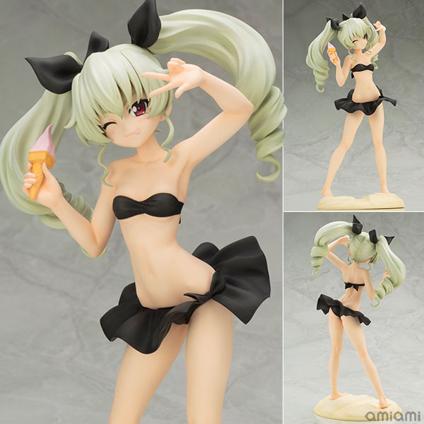 Kotobukiya Girls und Panzer the Movie - Anchovy Swimsuit ver. 1/7 Complete Figure image 1