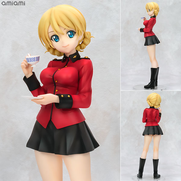 ques Q Girls und Panzer the Movie - Darjeeling 1/7 Complete Figure