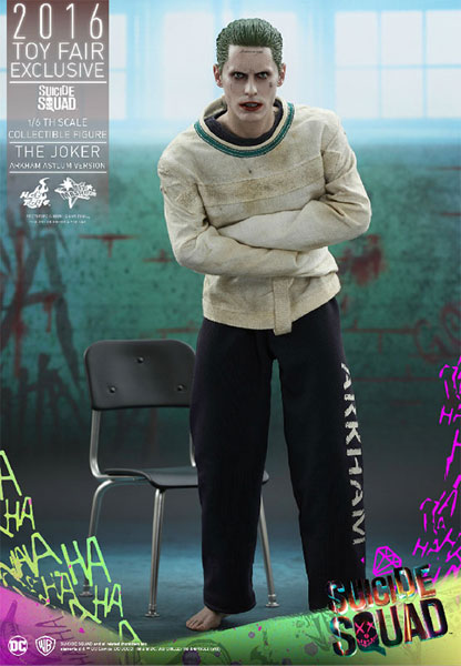 Hot Toys Movie Masterpiece "Suicide Squad" 1/6 Scale Figure Joker (Arkham Asylum Version) [Batman 100% Hot Toys Exclusive]