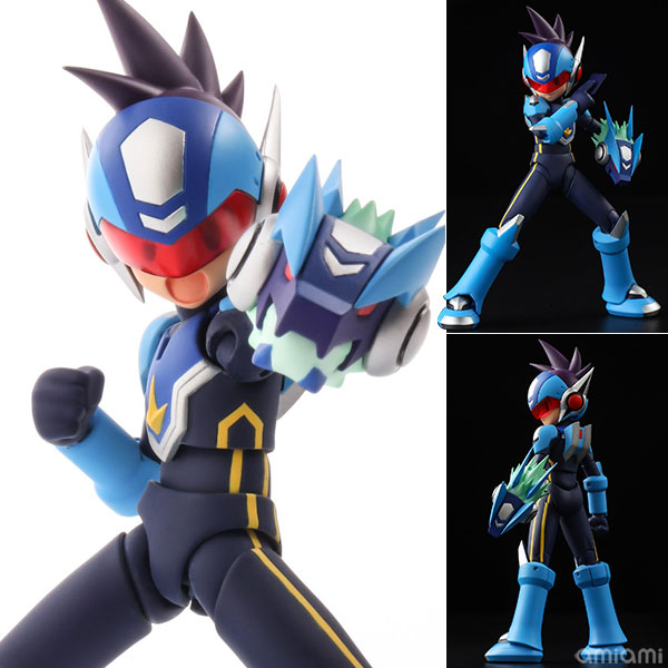 Sentinel 4 Inch Nel - Mega Man Star Force: Shooting Star Mega Man Action Figure Bild 1