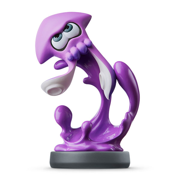 Nintendo amiibo - Squid Neon Purple (Splatoon Series)