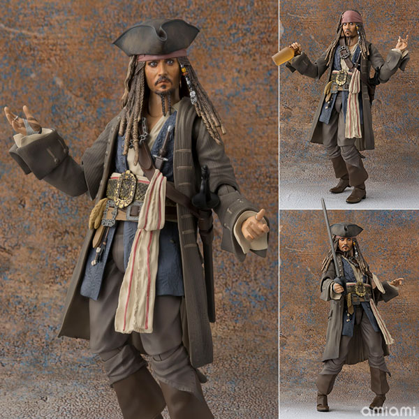 Bandai S.H. Figuarts - Captain Jack Sparrow "Pirates of the Caribbean: Dead men tell no tales"