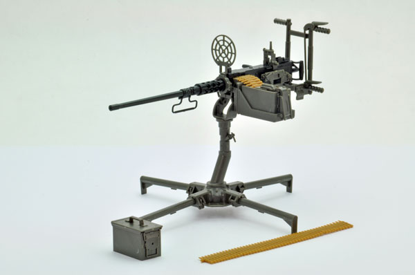 Tomytec LittleArmory (LD009) 1/12 M2 Heavy Machine Gun (Anti-aircraft Gun) Plastic Model