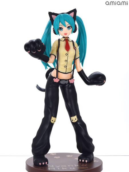 SEGA Hatsune Miku Project DIVA Arcade Future Tone Super Premium Figure "Hatsune Miku - Nyanko" (Game-prize)