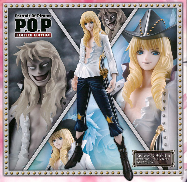 MegaHouse Portrait.Of.Pirates ONE PIECE "LIMITED EDITION" Re: Cavendish 1/8 Complete Figure [Jump Characters Store Exclusive]