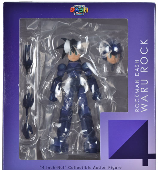 Sentinel 4 Inch Nel - Mega Man Legends: Aku Rock [Wonder Festival 2017 Summer, Gentinel Exclusive] gambar 1