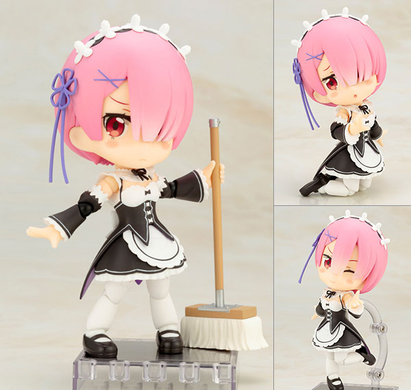 Kotobukiya Cu-poche - Re:ZERO -Starting Life in Another World- Ram Posable Figure