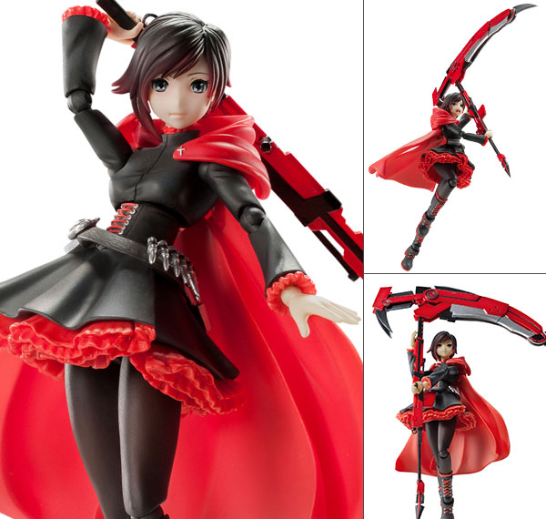 Medicos Entertainment Super Action Statue - RWBY: Ruby Rose Complete Figure Bild 1