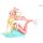 Banpresto ONE PIECE GLITTER & GLAMOURS -PRINCESS SHIRAHOSHI- (Special Color ver.) gambar 2