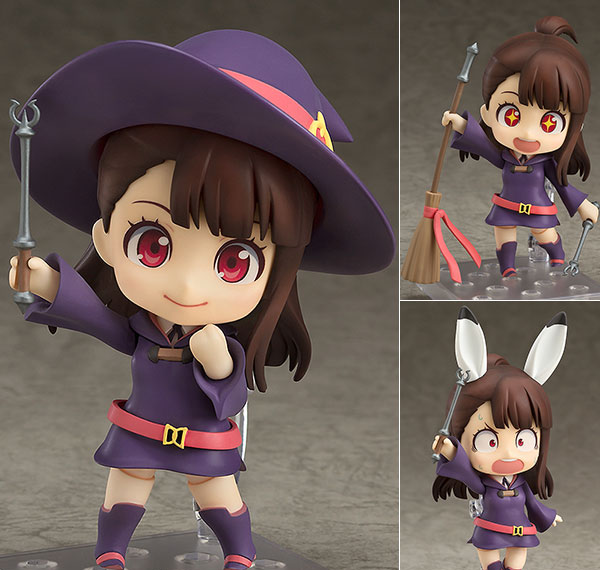 Good Smile Company [Bonus] Nendoroid - Little Witch Academia: Atsuko Kagari [Goodsmile Online Shop Exclusive] gambar 1