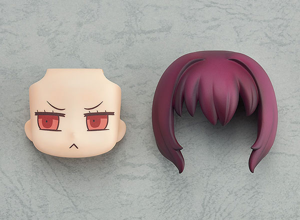 Good Smile Company Nendoroid More - Learning with Manga! Fate/Grand Order Face Swap (Lancer/Scathach) image 1