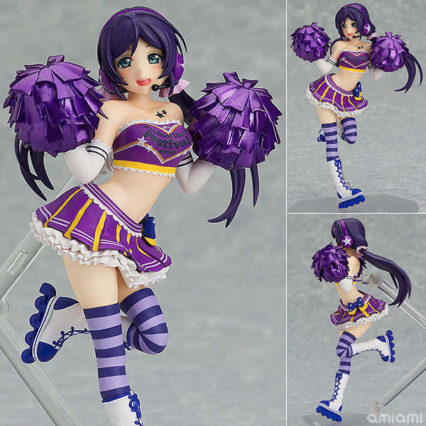 Max Factory [Bonus] figFIX - Love Live! School Idol Festival: Nozomi Tojo Cheerleader ver. Complete Figure [Goodsmile Online Shop Exclusive]