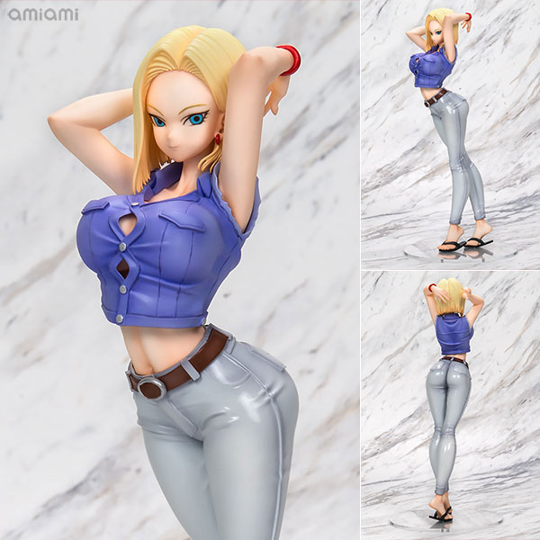 MegaHouse Dragon Ball Gals - Android #18 Ver.III Complete Figure Bild 1