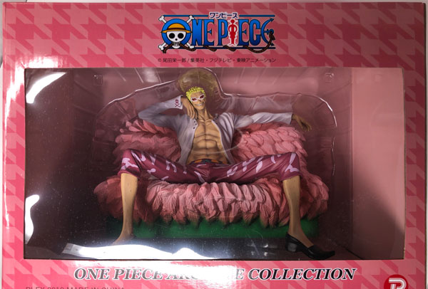 PLEX ONE PIECE Archive Collection No7 Donquixote Doflamingo Complete Figure [Maru P Shouten Exclusive]