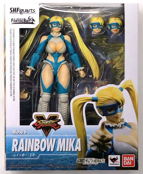 Bandai S.H. Figuarts - Rainbow Mika "Street Fighter V" [Tamashii Web Shoten Exclusive]