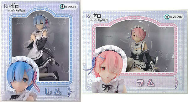 Revolve [Bonus] Re:ZERO -Starting Life in Another World- Rem & Ram Dengeki Special Set 1/8 Complete Figure [Dengekiya Hobby-kan Exclusive] 图片 1
