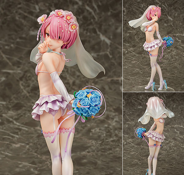 Phat Company Re:ZERO -Starting Life in Another World- Ram Wedding Ver. 1/7 Complete Figure image 1
