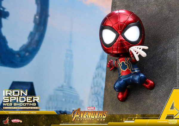 Hot Toys CosBaby "Avengers: Infinity War" [Size S] Iron Spider (Web Shooting ver.)