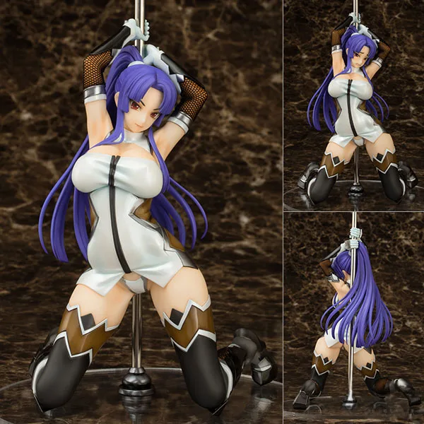 Queen Ted Taimanin Asagi 3 - Murasaki Yatsu Pole Dance Ver. 1/7 Complete Figure image 1