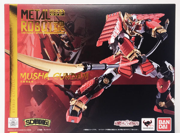 BANDAI SPIRITS METAL Robot Spirits -SIDE MS- Musha Gundam "SD Sengokuden" [Tamashii Web Shoten Exclusive]