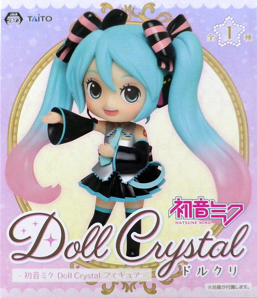 Taito Hatsune Miku Doll Crystal Figure (Game-prize)