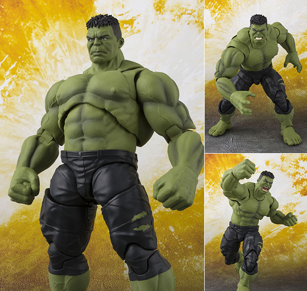 BANDAI SPIRITS S.H. Figuarts Hulk (Avengers: Infinity War) gambar 1
