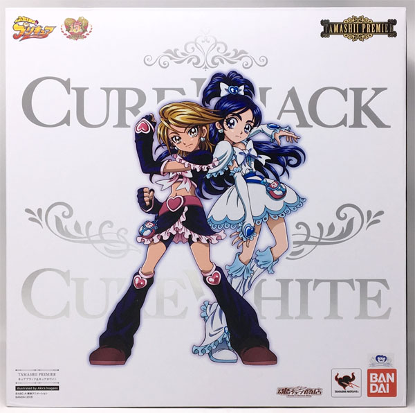 BANDAI SPIRITS TAMASHII PREMIER Cure Black & Cure White Complete Figure "Futari wa Pretty Cure" [Tamashii Web Shoten Exclusive] Bild 1