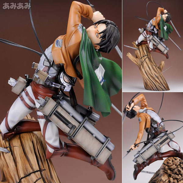 Kotobukiya ARTFX J 진격의 거인 레비 리뉴얼 패키지 ver. 1/8 완성품 피규어