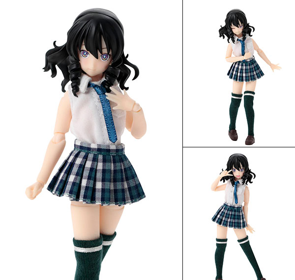 Azone 1/12 Assault Lily Series 042 Custom Lily TYPE-H Dark Color ver. Black Complete Doll