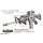 Tomytec LittleArmory [LD020] Guns Accessory A 1/12 Plastic Model 圖片 3