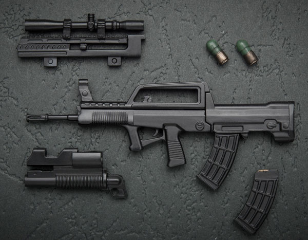 Orange Cat Industry KM-031 1/12 95 TYPE (Assault Rifle) Plastic Model
