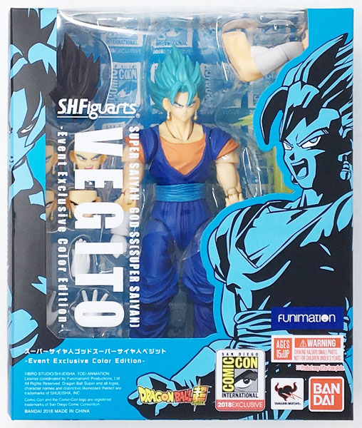 BANDAI SPIRITS S.H. Figuarts Dragon Ball Super Super Saiyan God Super Saiyan Vegito -Event Exclusive Color Edition- [Dragon Ball NORTH AMERICA TOUR 2018 Exclusive]