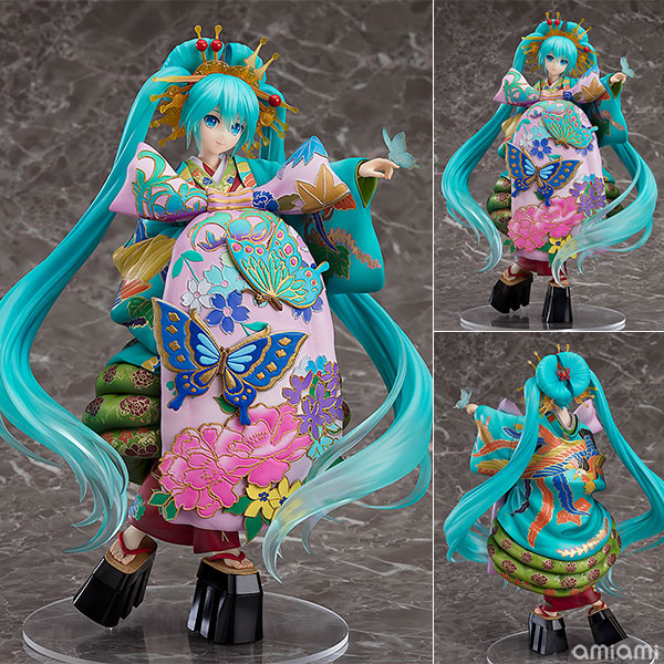Good Smile Company Character Vocal Series 01 Hatsune Miku Chou Kabuki Kuruwakotoba Awasekagami Ver. 1/7 Complete Figure