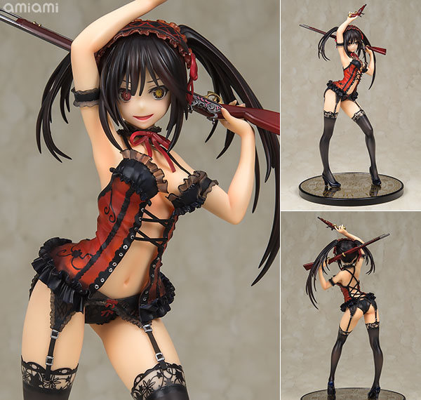 Alphamax [Limited Edition] Date A Live Kurumi Tokisaki Lingerie Ver. 1/7 Complete Figure รูปภาพ 1
