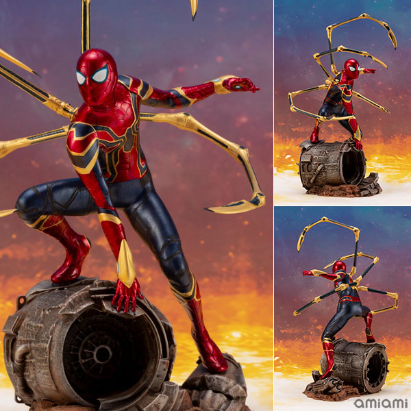 Kotobukiya ARTFX+ Avengers: Infinity War Iron Spider -INFINITY WAR- 1/10 Easy Assembly Kit