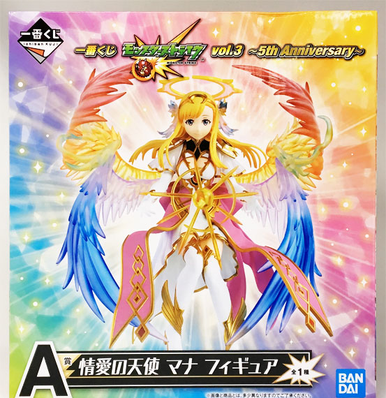 Banpresto 이치방쿠지 몬스터 스트라이크 vol.3 5th Anniversary A상 - 조애의 천사 마나 피규어 (프라이즈) 이미지 1