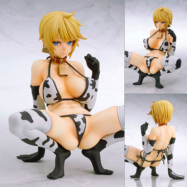 Q-six A Nyuugyuu Life No. 721 Holstein ver. 1/6 Complete Figure