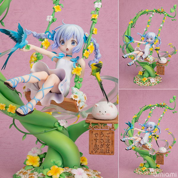 FuRyu ご注文はうさぎですか?? チノ -Flower Swing- 1/7スケールフィギュア