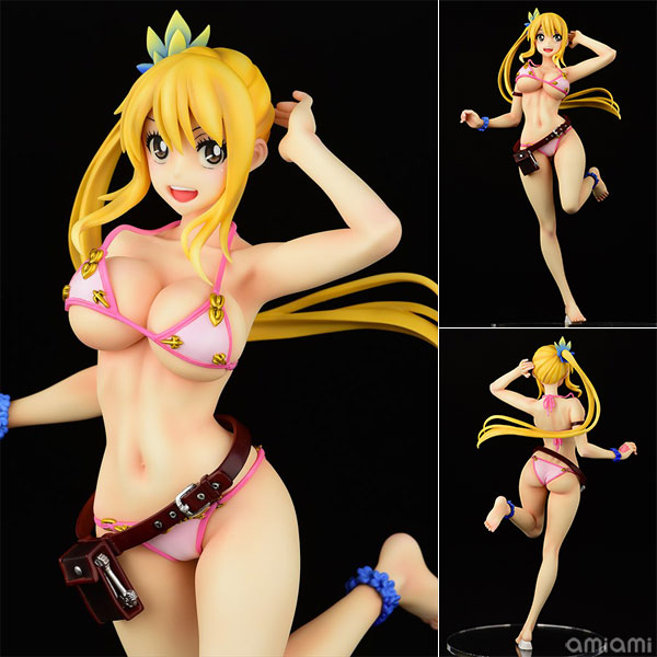 ORCATOYS FAIRY TAIL Lucy Heartfilia, Swimsuit Gravure_Style/ver. Side tail 1/6 Complete Figure