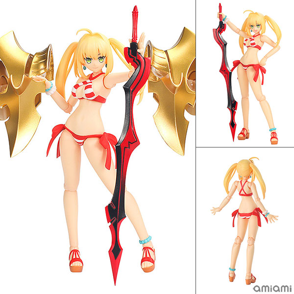 Sentinel 4 Inch Nel Fate/Grand Order Caster/ Nero Claudius Action Figure