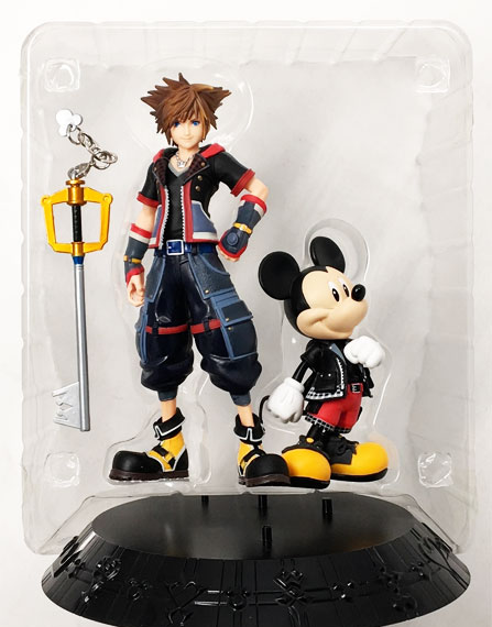 Banpresto Ichiban Kuji KINGDOM HEARTS A Prize - Sora & King Mickey Statue 画像 1