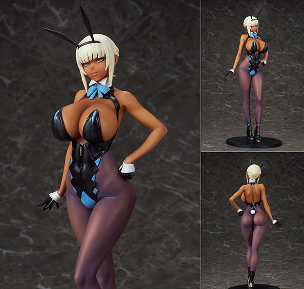 Q-six BUNNY GIRL Erika Izayoi Tanned ver. Ban! Original Character 1/5 Complete Figure รูปภาพ 1