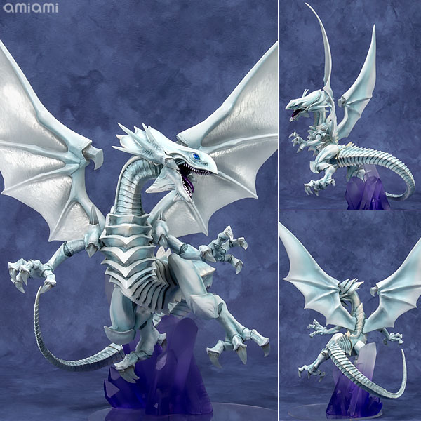 MegaHouse ART WORKS MONSTERS "Yu-Gi-Oh! Duel Monsters" Blue-Eyes White Dragon Complete Figure
